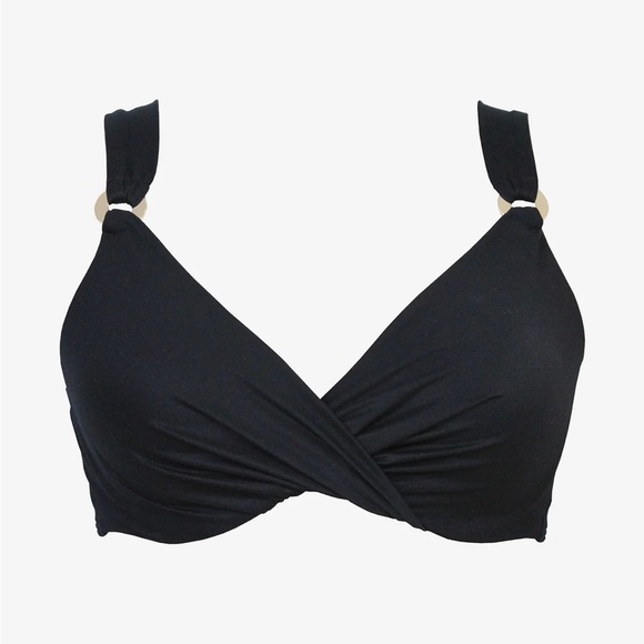 Miraclesuit Underwire Plunge Bra Top - Picture 3 of 7